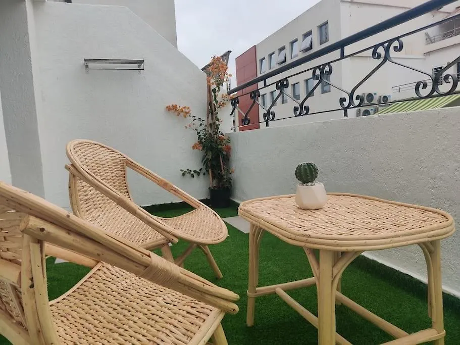 Suite Turquoise - Cosy With Balcony Casablanca Apartment